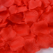  Yanyu set simulation rose petals Wedding fabric petals Wedding supplies Wedding room decoration petal package