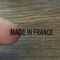 Spot MADE IN FRANCE transparent label MADE IN FRANCE origin sticker