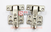 DTC Dongtai swing door hinge negative 180 degree special angle corner cabinet 90 degree flat hinge