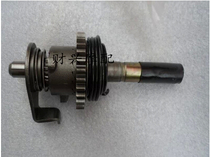 Suitable for CG125 Honda Pearl River ZJ125 Four-stalls Five-gear starter shaft slapped stock shaft assembly Top bar machine