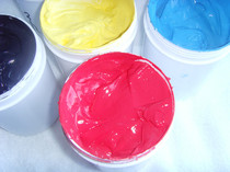 High fastness water-based ink white yellow black blue red green hand-painted DY500 G