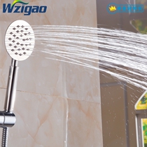 New bathroom stainless steel shower head nozzle Hand-held showerhead hose single-head rain shower head
