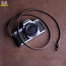 cam-in Italian vegetable tanned cowhide retro leather micro single camera strap suitable for SONY Leica shoulder strap 3276