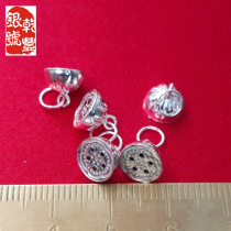 Small pure other accessories silver jewelry Eagle diy925 Thai silver Lotus foot silver 990 handmade DIY accessories brand new hot sale