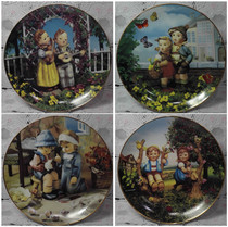 British Danbury Mint Him Doll Limited Edition Collection Decorative Plate Set of Four