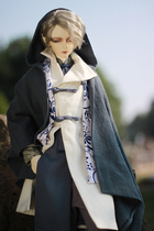 BJD baby clothes uncle Chinese style mash suit Mo Lan