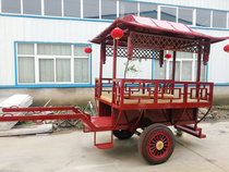New Chinese Classical Carriage Ancient City Scenic Area Wedding Photography Props Private Customized Hot Sale