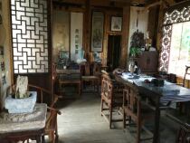 Chinese courtyard classical style Ming and Qing furniture layout