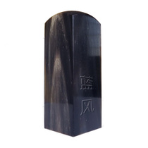 Pure natural round horn seal name signature seal custom design