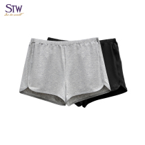 STW Women's Home Shorts Loose Modal Cotton Plain Home Pajamas Sport Casual Shorts Thin Summer