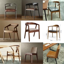 bei ou gentry modern wood dining chair chair dining tables and chairs cha zhuo yi chair lounge chair retro computer chair