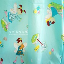 Cotton cartoon printed fabric Childrens bedding fabric Kindergarten sleeping bag quilt quilt cover cotton twill fabric