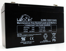 Tongjin Bachelor 6V12AH DJW6-12 Children's electric toy motorcycle free of maintenance battery