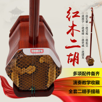 Tianyi Erhu Musical Instrument Mahogany Major Erhu Beginner Exam Grade Ethnic Musical Instrument Complimentary Erhu Accessories