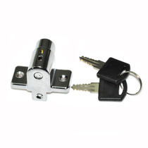 Push-pull men chuang suo aluminum alloy plastic anti-theft lock aluminum shift window lock safety lock fang hu suo