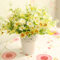 Wrought iron flower arrangement bucket solid color decoration flower arrangement bucket hollow flower barrel wedding decoration office flower arrangement tin bucket