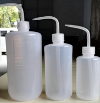 Elbow plastic bottle LDPE white elbow solvent bottle Oil pot washing bottle 250ml 500ML 1000ML