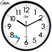 Kangba Silk 14 inch wall clock Simple European watch Modern living room dining room fashion creative silent quartz clock