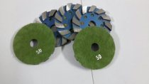 4 inch stone refurbbled piece iron grinding piece marble Diamond granite grinding disc