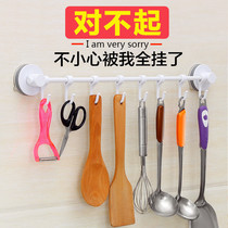 Hook strong viscose kitchen incognito door rear hanger Suction cup hook Bathroom wall wall hanging row hook