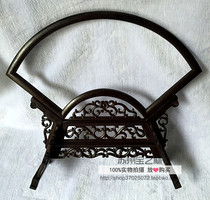 Chicken Wings Wood Sector Bifacial Embroidered Terrace Screen Empty Frame