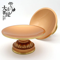 Taiwan Baohua offering Buddha equipment for pure copper lotus fruit plate for plate tribute fruit plate for Buddha fruit plate