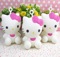 Street stall night market Hello KT cat release ball cat flash ball Childrens Day trick Childrens Day toy new soft ball