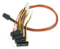 1 pair of 4 MINI SAS hard disk data line cards Main board MINI interface for SAS SATA hard disks