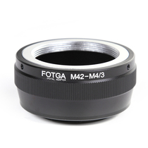 FOTGA Lens Adapter Ring M42-M4 3 for M42 lens to Olympus Panasonic Micro single body