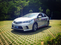 Toyota Corolla new big surround New Corolla big surround modified 14-15 Corolla modified surround