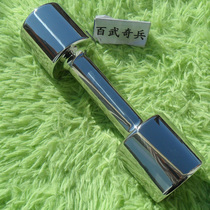 Bawwqi soldier-one stainless steel dumbbell 3kg fitness equipment custom collection (one pair)
