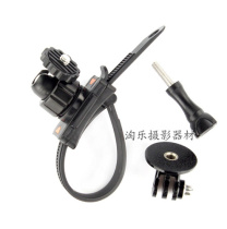 Suitable for Gopro7 6 5 accessories belt type fixed bracket available bicycle helmet bicycle motorcycle