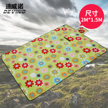 Divino picnic cushion anti-tide cushion outdoor camping beach tent pad waterproof and thickened lawn cushion picnic cloth