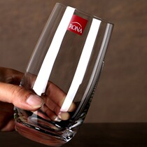 Czech imported RONA crystal cup milk cup water glass glass simple fresh juice cup tea Cup home