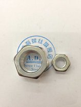 GB52 Galvanized grade 4 fine tooth young tooth hexagon nut nut M8M10M12M14M16M18M20M30