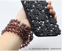 Long water jade bead lanyard crystal hanging rope bead chain car card badge mobile phone chain