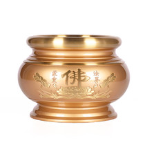 Pure copper for the Buddha incense burner living room for the god of wealth temple offering copper incense burner thread incense inserts home sandalwood antique ornaments