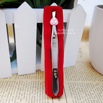 Eyebrow tweezers small tweezers Fangling eyebrow pliers beauty tools oblique eyebrow clip