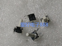 Taiwan horizontal WITH bracket 6*6*13MM TACT switch 2 feet side press vertical micro key switch white