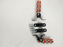 New Harley motor car modification accessories Pedal scooter modification decoration Folding rear pedal aluminum foot pedal