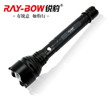 Ruibao RB-333K outdoor long flashlight led strong light rechargeable waterproof long-range patrol flood prevention and flood control