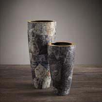 Tao home Amah River open vase Philippine imported living room decoration vase dried flower decoration ornaments