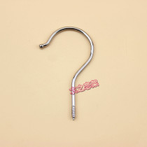 Clothing store hanger accessories chrome-plated clothes rack hook question mark round hook clothes hook clothes support Hook