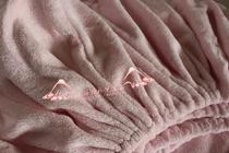 Foreign trade micro autumn and winter thick coral velvet double bed hats coral velvet mattress cover 150*200 30cm