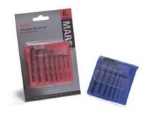 Imported miniature metric-inch bag Allen wrench 0 7-3 1 5-10 0 028-1 8 1 16-3 8