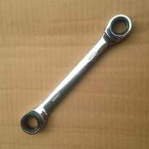Chrome vanadium steel 12-14 Ratchet dual-use wrench Quick wrench Two-end ratchet plum blossom ratchet plum blossom wrench