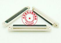 SCSI 100P 180-degree straight insert plate pcb welded plate socket DB type 100 core mother seat