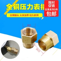 Pressure gauge joints