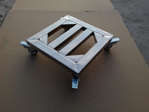 Stainless steel movable pot bottom rack gas bottle rack bracket trailer pool bracket sundries shelf cabinet rack