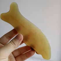 Beauty dispel spot Specialty White Buffalo Horn Scraping Plate Color color through physical shooting paired with better